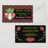 スウィートカスタマイズ格言カラーと文字 名刺 (正面/裏面)