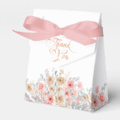 スウィートカボチャフローラベビーシャワー フェイバーボックス (正面サイド)