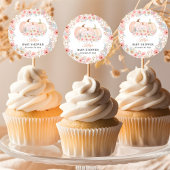 スウィートカボチャフローラベビーシャワー ラウンドシール