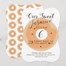 スウィートカボンプキンスプリンクルドーナツ誕生日