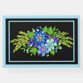 スウィートカントリーブルー結婚フローラズ披露宴 ゲストブック (裏面)