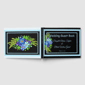スウィートカントリーブルー結婚フローラズ披露宴 ゲストブック (全面)