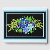 スウィートカントリーブルー結婚フローラズ披露宴 ゲストブック (裏面)