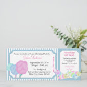 スウィートカーニバルバースデーチケット 招待状 (スタンド正面)