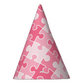 スウィートガーリーピンクパズル作品 パーティーハット (右)