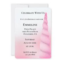 スウィートガーリーピンクホワイトユニコーン誕生日