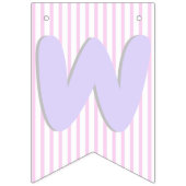 スウィートガーリーリトルワンキャンディ子供の誕生日 バンティングフラッグ (第2の旗)