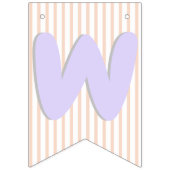 スウィートガーリーリトルワンキャンディ子供の誕生日 バンティングフラッグ (第2の旗)