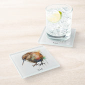 スウィートキウイカスタム ガラスコースター (アングル)