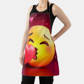 スウィートキスハート絵文字 エプロン (インサイチュ)
