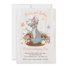 スウィートキットンバースデーパーティ招待状