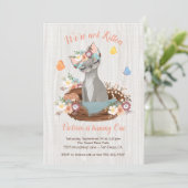 スウィートキットンバースデーパーティ招待状 招待状 (スタンド正面)