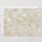 スウィートキツネベビーシャワー 招待状 (裏面)