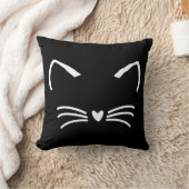 スウィートキャットキットン顔 クッション (ブランケット)