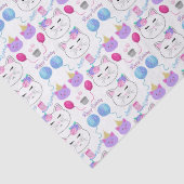 スウィートキャット顔ハッピーバースデーお祝い 薄葉紙 (詳細)