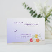 スウィートキャンディバルミツワーレスポンスカード 出欠カード (スタンド正面)