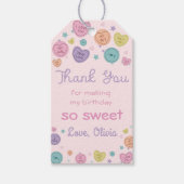 スウィートキャンディバレンタイン誕生日ギフトラベル ギフトタグ (正面)