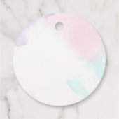 スウィートキャンディバレンタイン誕生日メッセージカード フェイバータグ (裏面)