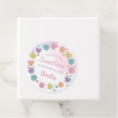 スウィートキャンディバレンタイン誕生日メッセージカード フェイバータグ (インサイチュ)