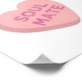 スウィートキャンディベビーシャワー歓迎サイン ポスター (角)