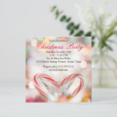 スウィートキャンディーケーンホリデーパーティー招待状 招待状 (スタンド正面)