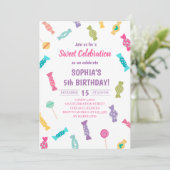 スウィートキャンディーズ誕生日パーティー 招待状 (スタンド正面)