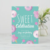 スウィートキャンディ誕生日ドーナッツピンクガールズパーティー (スタンド正面)