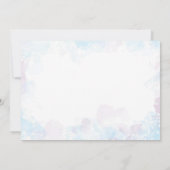 スウィートキャンディ誕生日写真サンキューカード サンキューカード (裏面)