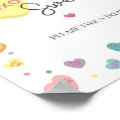 スウィートキャンディ2月の好意サイン ポスター (角)