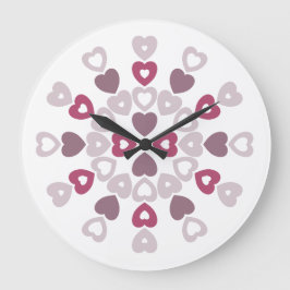 スウィートキルト ラージ壁時計