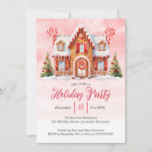 スウィートギンガーブレッドハウスホリデーパーティー シーズンカード (正面)