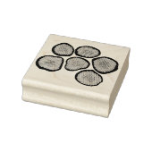 スウィートクランチークシャーディルピックルチップスグルメ ラバースタンプ (スタンプ)