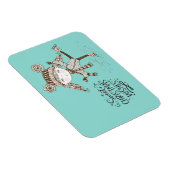 スウィートクリスマスウィズアイススケートで滑る マグネット (右側)