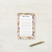 スウィートクリスマスジンジャーブレッドマンキャンディケインディライト ポストイット (デスク上)