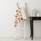 スウィートクリスマスパーソナライズされたベビー名She シェルパブランケット (インサイチュ)