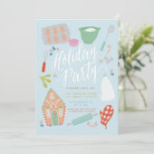 スウィートクリスマスホリデーベーキングトリート 招待状 (スタンド正面)