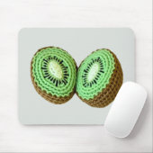 スウィートグモダンリーミニマルンチェットキウイフルーツ マウスパッド (マウス)