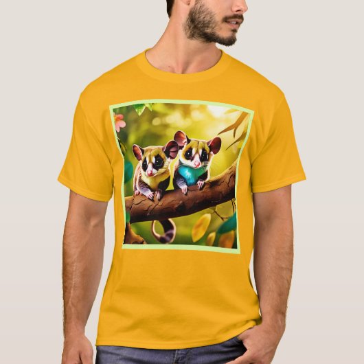 スウィートグライダー対デザイン Tシャツ (正面)