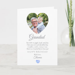 スウィートグランダー誕生日カードfrom Toddler サンキューカード