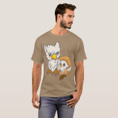 スウィートグリフィンファミリーバードかわいいアニメ日本のア Tシャツ (正面フル)