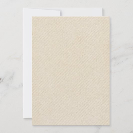 スウィートグリーンボホ子供部屋デコールベビーシャワー 招待状 (裏面)