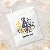 スウィートグレートダンハートバッグ フェイバーバッグ (クリップ留めされた状態)