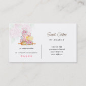 スウィートケーキベーカリー 名刺 (裏面)