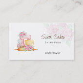 スウィートケーキベーカリー 名刺 (正面)