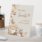 スウィートゲームラブって何が醸造ブライダルシャワー 台座サイン (インサイチュ)