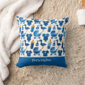 スウィートコージーベビー子供部屋ルームデコーパーソナライズされたル クッション (ブランケット)