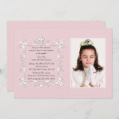 スウィートコーナーズ写真宗教招待状 招待状 (正面/裏面)