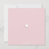 スウィートコーナーズ宗教的招待状 招待状 (裏面)