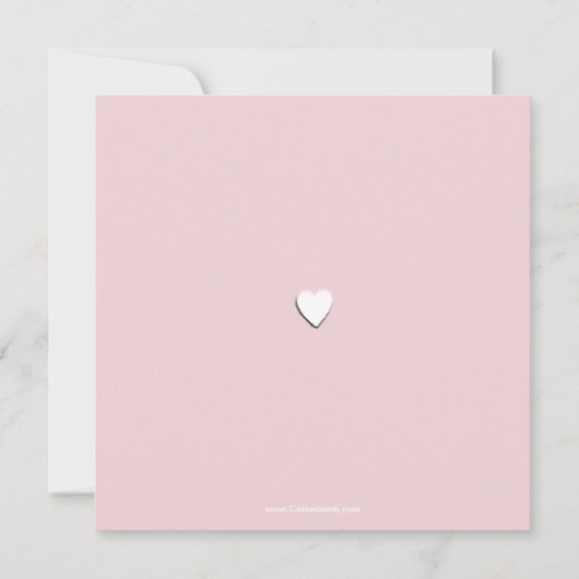 スウィートコーナーズ宗教的招待状 招待状 (裏面)