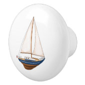 スウィートサイル航海のボート子供部屋コースタルキッズルーム セラミックノブ (右)